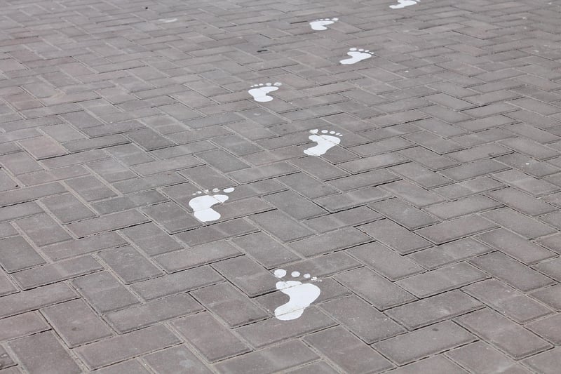 Mindful Walking Steps